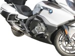 Front (Basic) and rear crash bars for BMW K 1600 GT/GTL (2017 - ) - silver