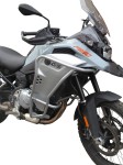 Crash bars for BMW F 850 GS Adventure (2019-2020) - Bunker silver + universal lights brackets