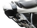 Front and rear crash bars for BMW R 1200 RT LC (2017 - ) - black