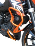 Crash bars for  KTM 125 DUKE (2011-2016) - orange
