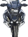 HEED crash bars for BMW R 1250 GS Adventure - Full Bunker silver front look