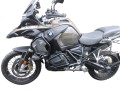 HEED crash bars for BMW R 1250 GS Adventure - Full Bunker black left side
