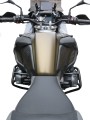 HEED crash bars for BMW R 1250 GS Adventure - Full Bunker black rear look