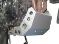 Engine guard for Triumph Tiger 800 - steel silver