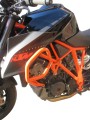 Crash bars for KTM 1290 Super Duke R (2014 - 2016) - orange
