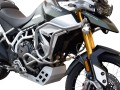 Upper HEED crash bars for Triumph Tiger 900 GT / Rally - silver