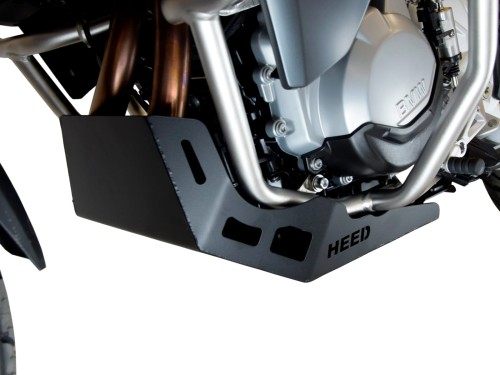 Black Aluminum Skid Plate / Engine Guard For BMW F750GS F850GS ADV (2021-2025)