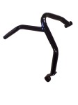 Left side of crash bar for Yamaha FZ 6 Fazer (2004-2010) - black