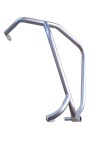 Left side of crash bar for Honda VFR 1200 Crosstourer (2012-2016) - silver