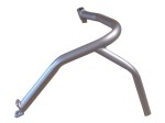 Left side of crash bar for Yamaha FZ 6 Fazer (2004-2010) - silver 