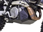 Engine guard for Suzuki DR-Z 4S - black aluminium