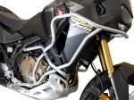 Crash bars Bunker set for Honda CRF 1100 Africa Twin Adventure Sports manual (2024 - ...) - silver + sliders for crash bars