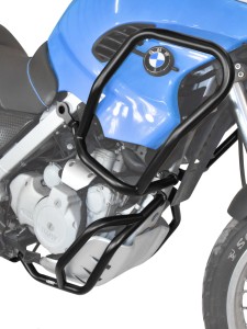 Upper and lower crash bars for BMW F 650 GS (2004 - 2007) and BMW G 650 GS (2011 - 2016) + sliders for crash bars
