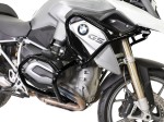Crash bars for BMW R 1200 GS LC (2013 - 2016) - Full Bunker Classic black + Bags 