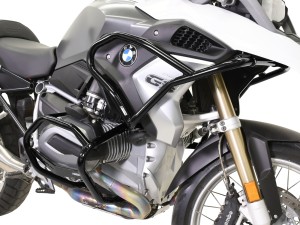 Crash bars for BMW R 1200 GS LC (2017 - 2018) - Full Bunker Classic black + Bags