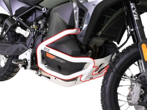 Crash bars for CFMOTO 1000 MT-X - lower, white