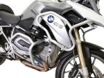 Crash bars for BMW R 1200 GS LC (2013-2016) - Full Bunker Exclusive silver + Bags