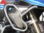 Upper crash bars for BMW R 1200 GS LC (2017-2018) - Exclusive silver