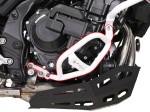 Lower crash bars for Honda NX500 (2026 - ...) e-clutch - white
