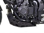 Engine guard for Honda NX500 manual and e-clutch - aluminium black