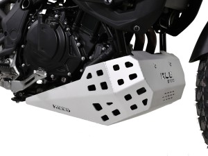 Engine guard for Kawasaki KLE 500 (2025 - ...) - raw aluminium