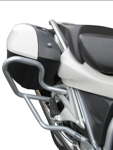 Rear crash bars for BMW R 1200 RT LC (2017 - ) - silver